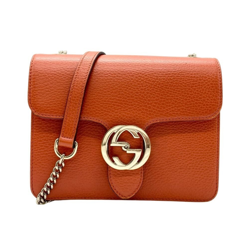 GUCCI Orange Shoulder Bag